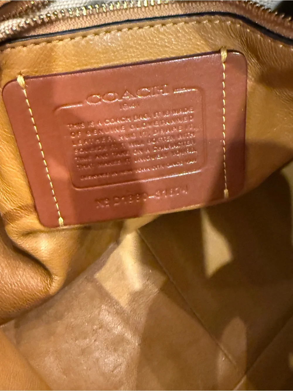 Coach soft black